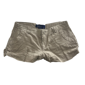 miley cyrus max azaria y2k khaki shorts